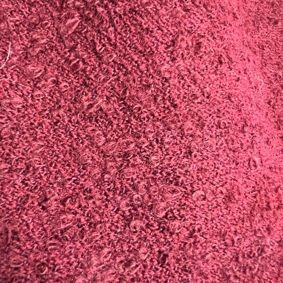 📌2 Beautiful Fabrics to Sew a Jacket, Short Coat..  Blackberry Red & Pine Green - Picture 3 of 14